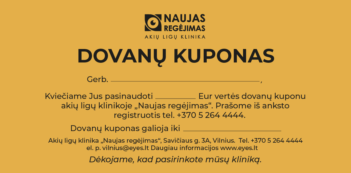 dovanu kupono